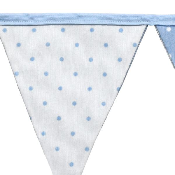 Πουά σιέλ τρίγωνα σημαιάκια