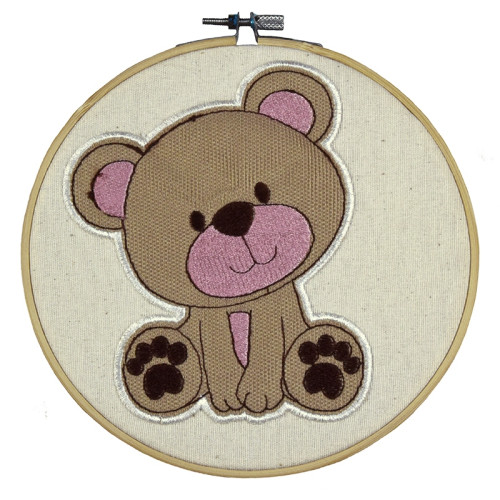 Καδράκι τελάρο για διακόσμηση με θέμα το αρκουδάκι