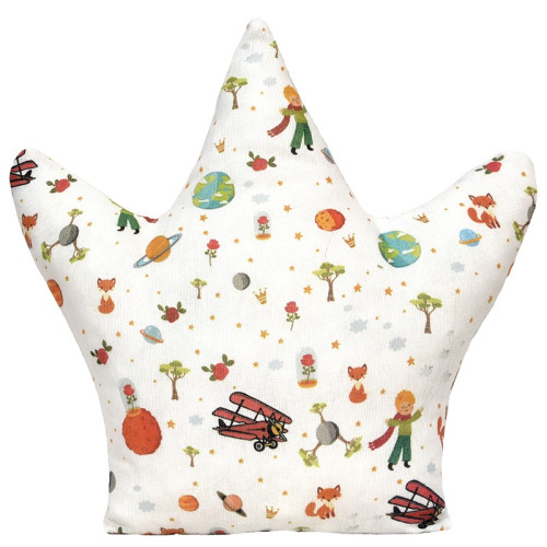 Μαξιλάρι κορώνα με τον μικρό πρίγκιπα