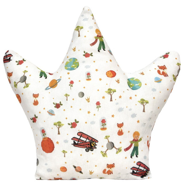 Μαξιλάρι κορώνα με τον μικρό πρίγκιπα