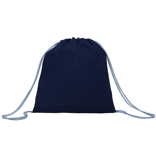 Σακίδιο πλάτης σε μονόχρωμο navy ύφασμα