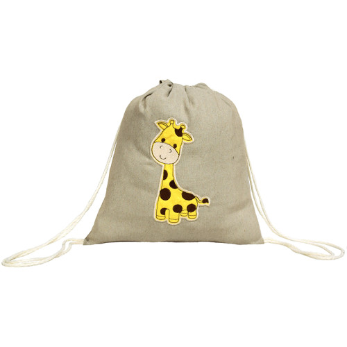 Σακίδιο πλάτης με θέμα την καμηλοπάρδαλη