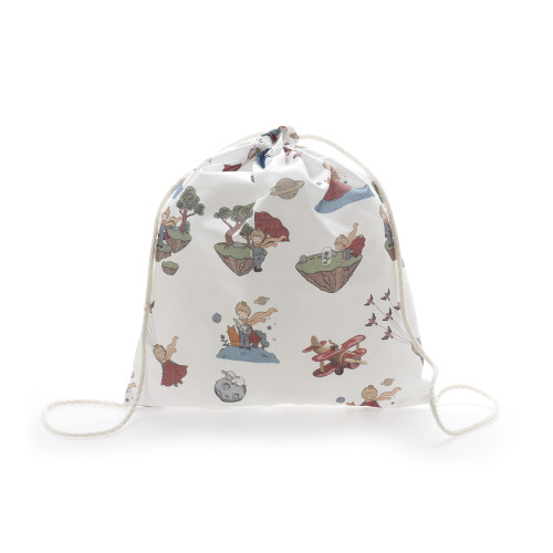 Παιδικό backpack μικρό με φιγούρες από τον μικρό πρίγκιπα