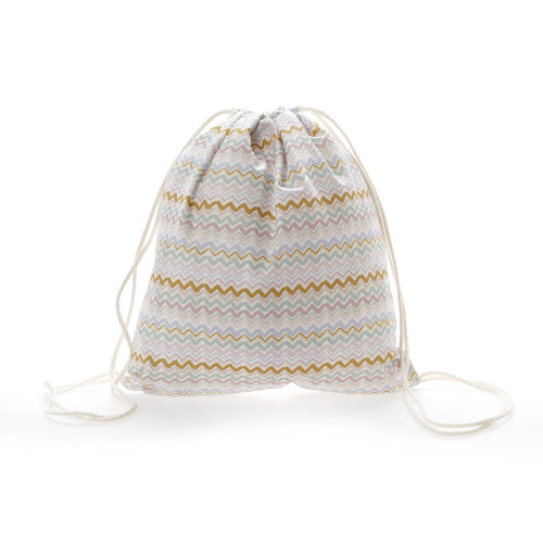 Παιδική τσάντα πλάτης με πολύχρωμα σχέδια chevron