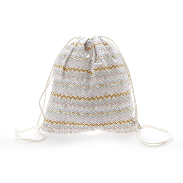 Παιδική τσάντα πλάτης με πολύχρωμα σχέδια chevron