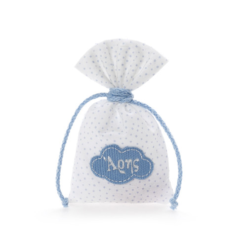 Χειροποίητο πουγκί μπομπονιέρα για βάπτιση