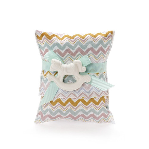 Μαξιλαράκι μπομπονιέρα με αρωματικό διακοσμητικό