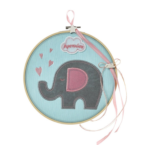 Διακοσμητικό καδράκι χώρου με ελεφαντάκι
