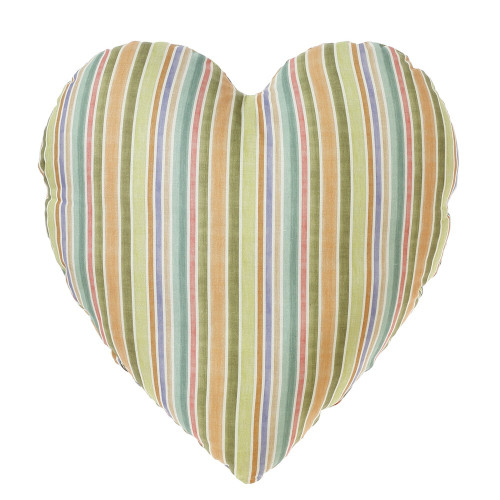 Διακοσμητικό μαξιλάρι πολύχρωμη καρδούλα