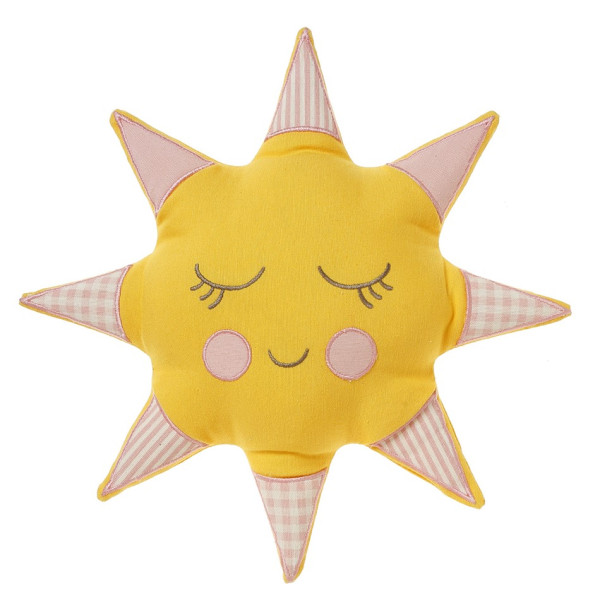 Μαξιλάρι με μοντέρνο design σε σχήμα ήλιου