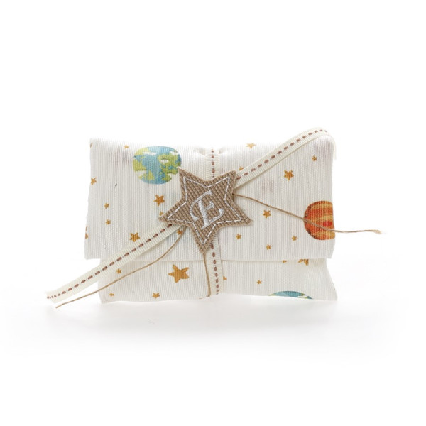 Μπομπονιέρα φάκελος με θέμα το διάστημα