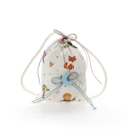 Πουγκάκι μπομπονιέρα με θέμα τον μικρό πρίγκιπα