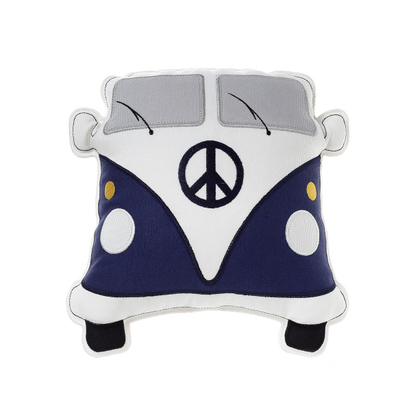 Φορτηγάκι VW μαξιλάρι με το σήμα της ειρήνης