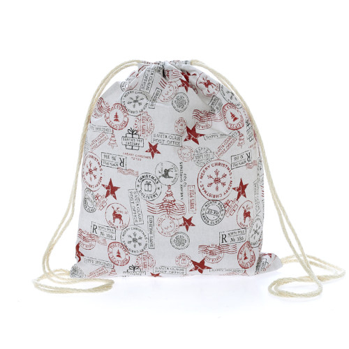 Παιδικό σακίδιο πλάτης με ύφασμα "Tαχυδρομείο Santa Claus"