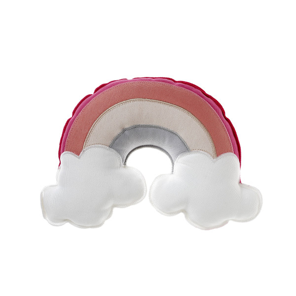 Μαξιλάρι με σχήμα ουράνιο τόξο για το παιδικό δωμάτιο