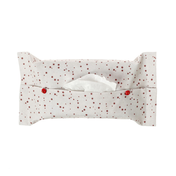 Θήκη μωρομάντηλων υφασμάτινη Χριστούγεννων