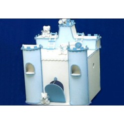 Ξύλινο Κουτί Βάπτισης Κάστρο